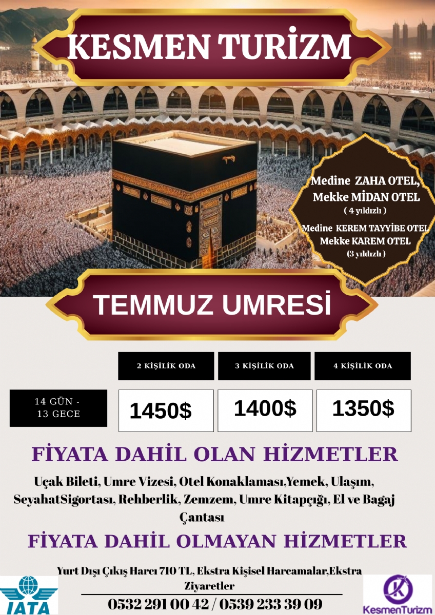 2025 Temmuz Umresi