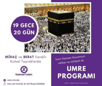 Kandil Umre Proğramı